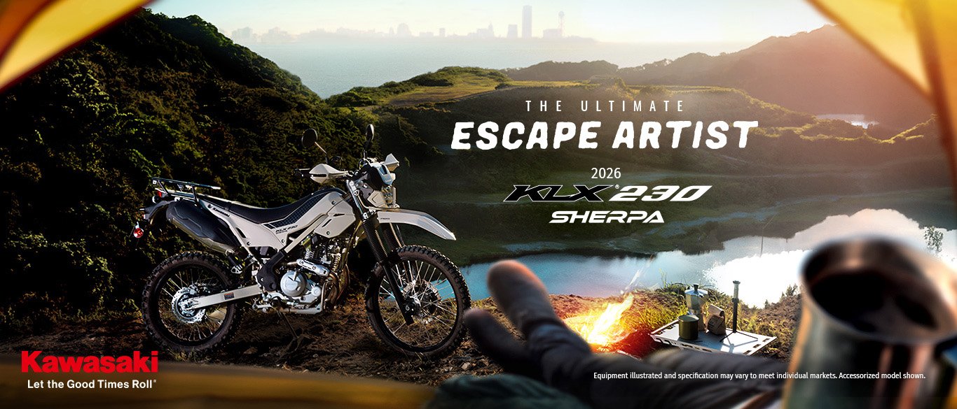 2026 Kawasaki KLX 230 Sherpa – The Ultimate Escape Artist