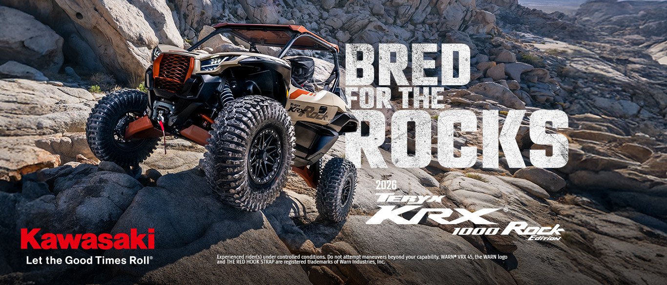 2026 Kawasaki Teryx KRX 1000 Rock Edition – Bred for the Rocks