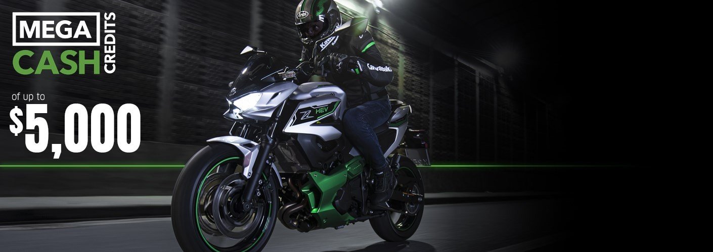 Get your Kawasaki now while supplies last!